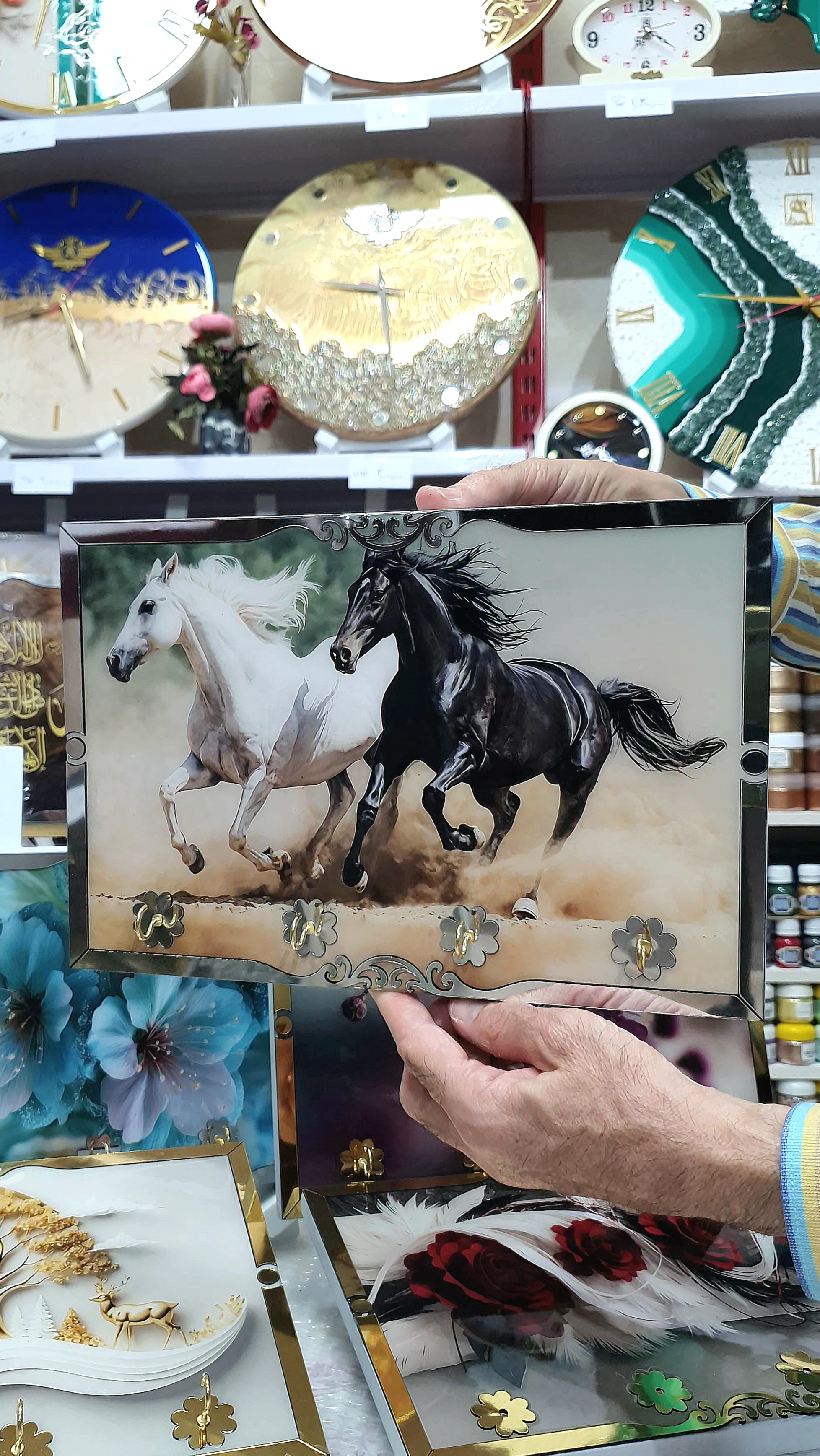 جاکلیدی دیواری رزینی کد ۶۶۵